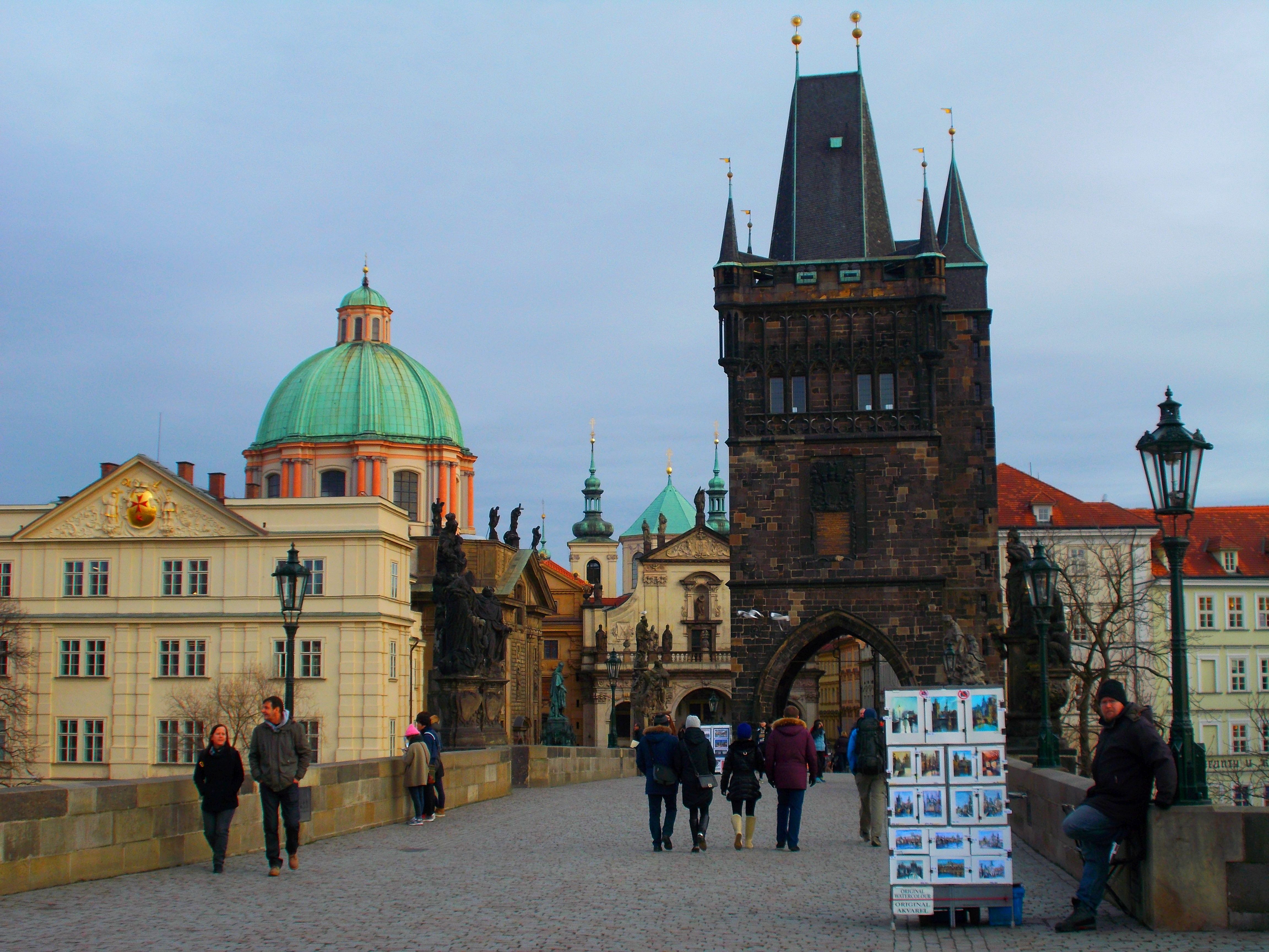 Widok z Mostu Karola na Stare Miasto